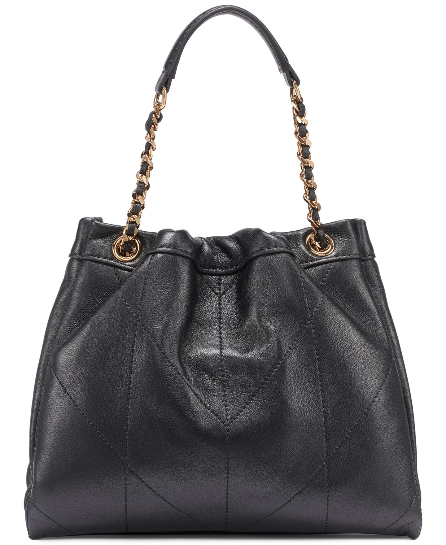 Женская сумка KARL LAGERFELD PARIS Amandine Small Crossbody Handbag, цвет: Чёрный / Золотой — фото 2