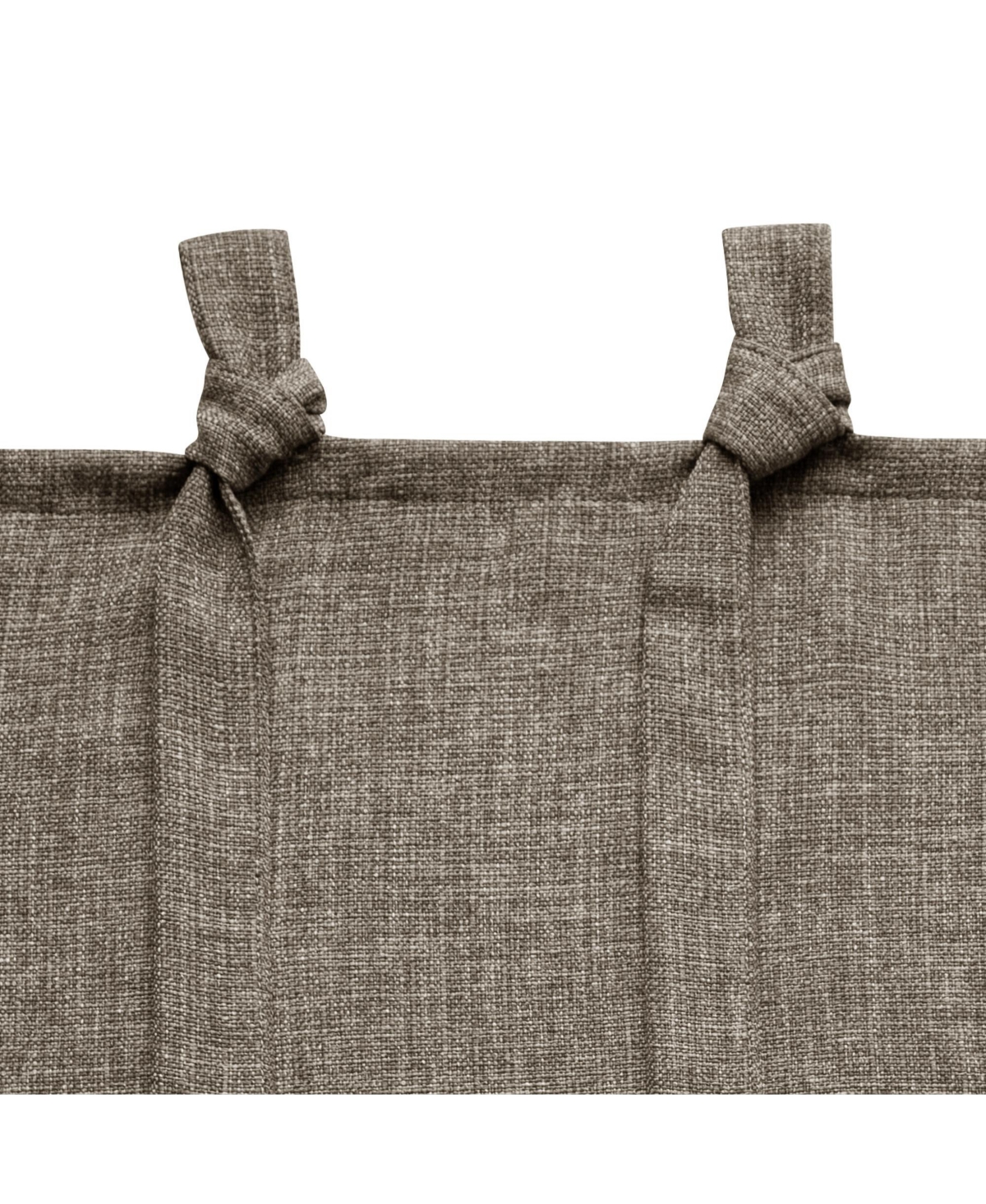 Garrett Textured Tie Knots Curtains Pair