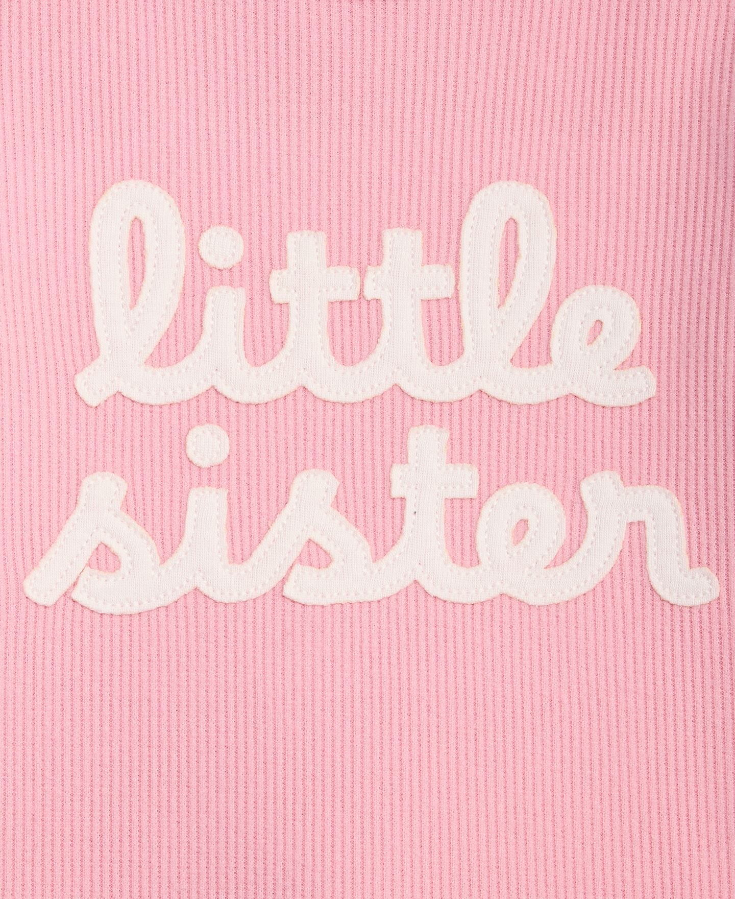Детский комплект First Impressions Little Sister для девочки: боди и брюки — фото 3