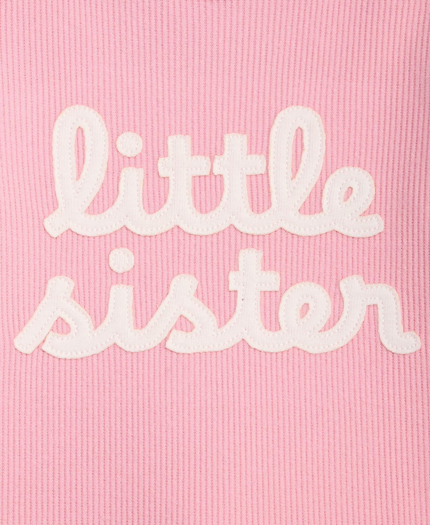 Baby Girls' Little Sister Bodysuit & Pants, 2-Piece Set