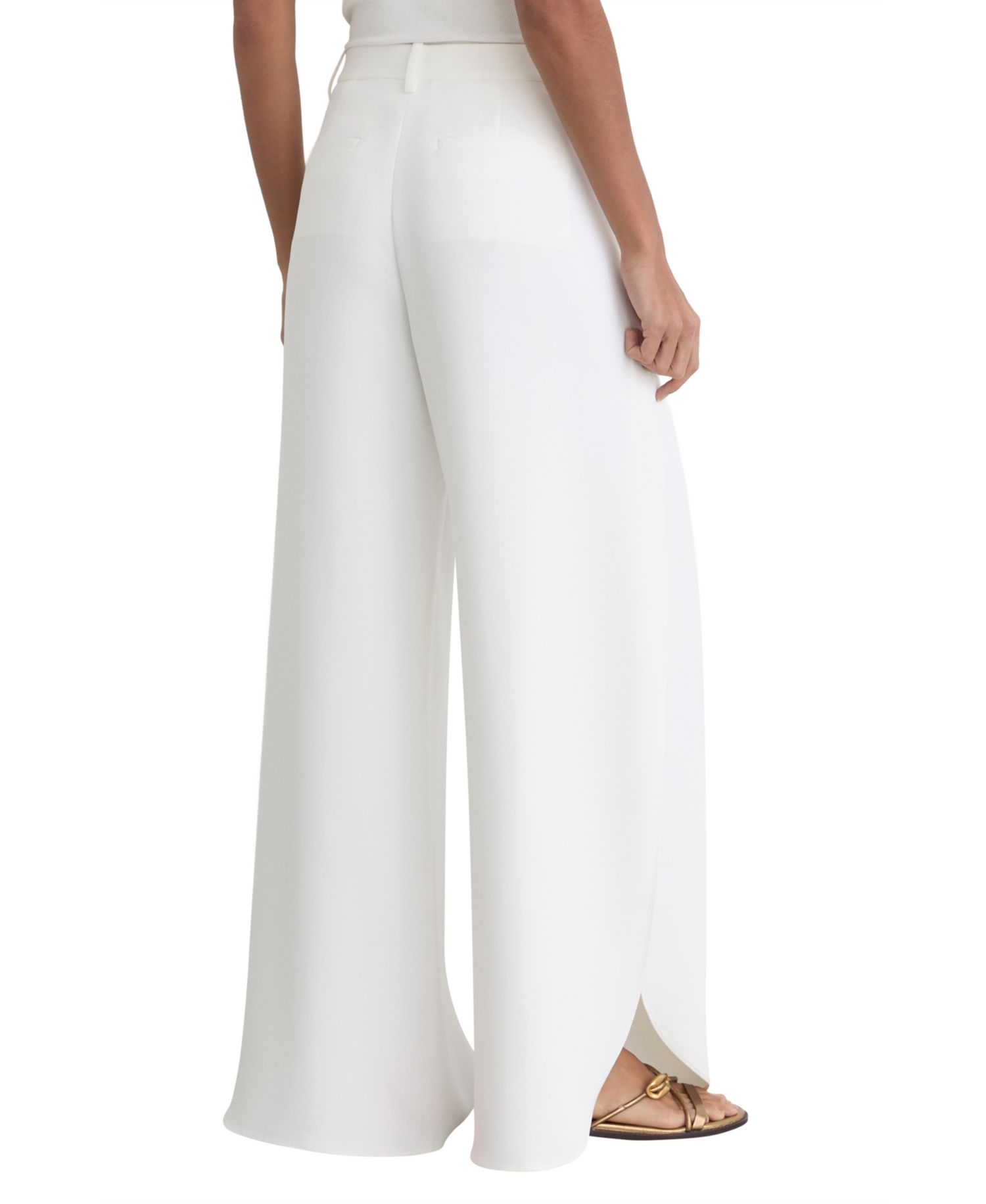 Women's Deena Occasion Side Split Wide-Leg Pants