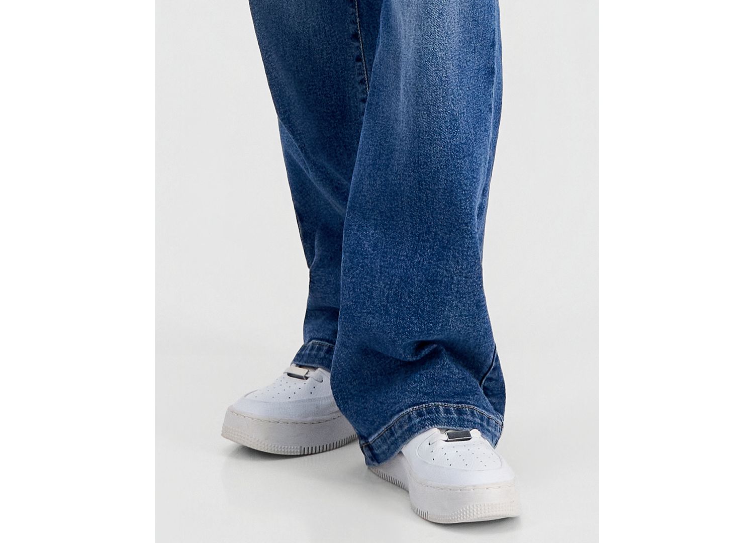 Juniors' Slouchy Denim Overalls