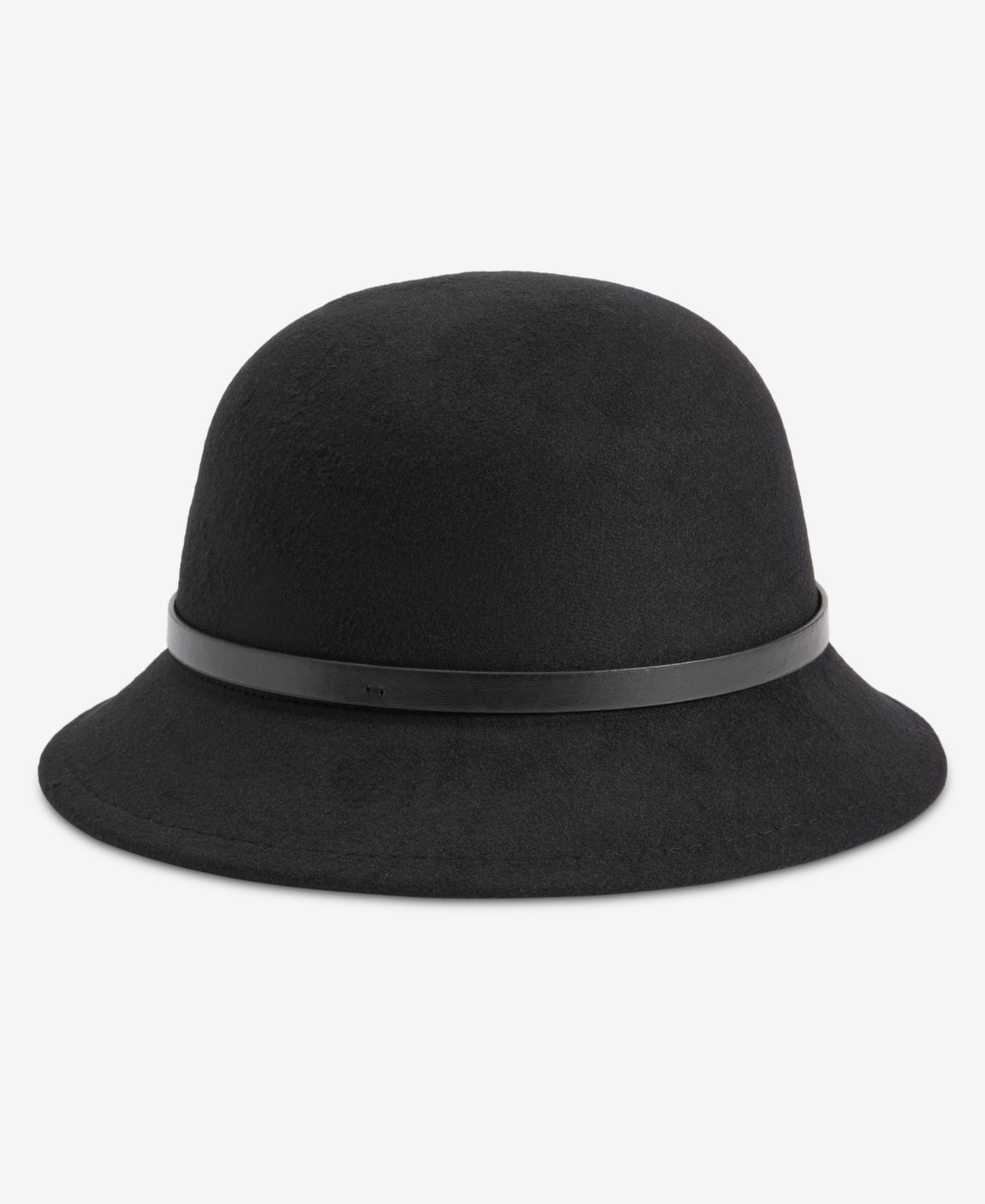 Horsebit Felt Cloche Hat