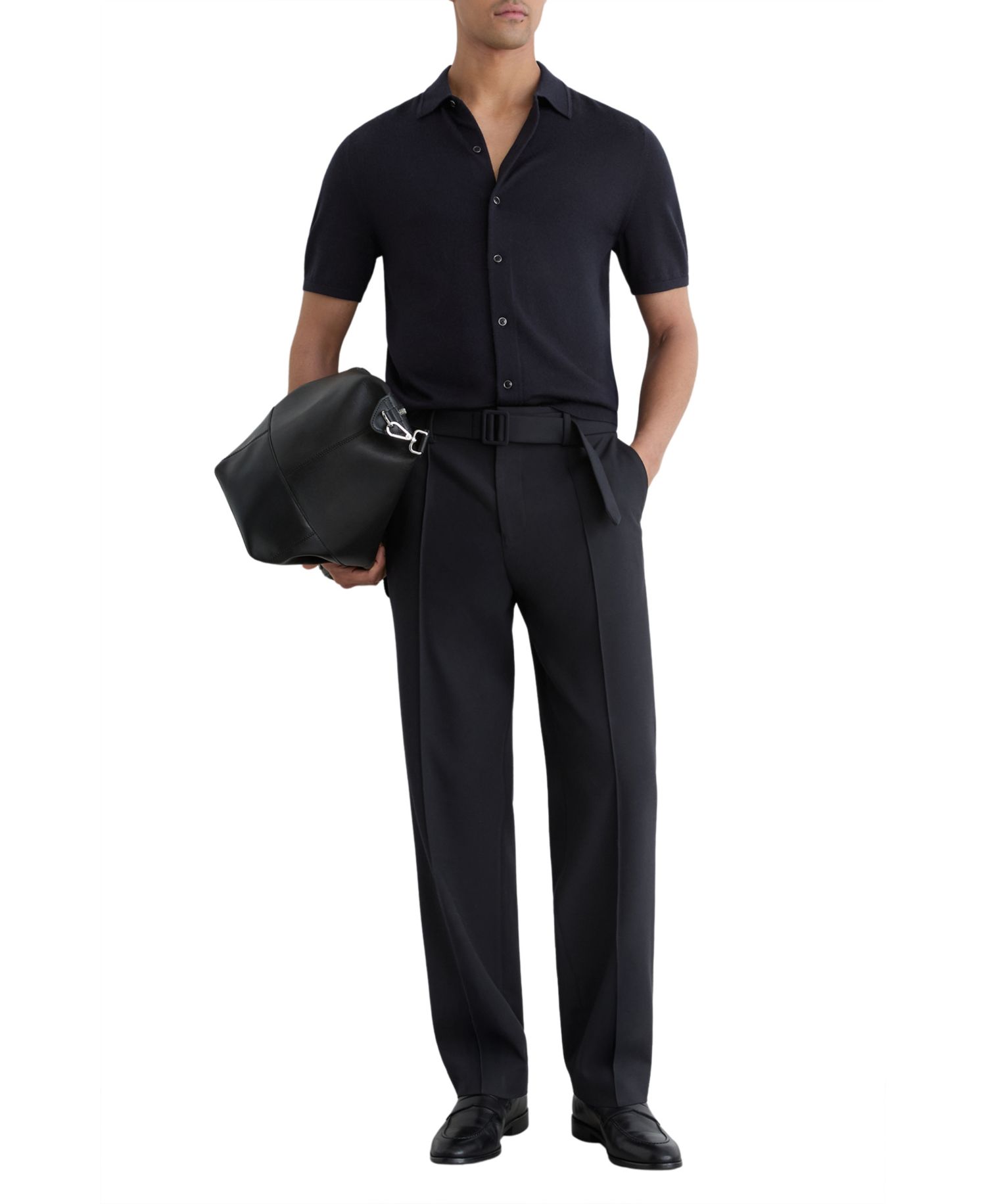 Men's Drayton Button Through Merino Shirt