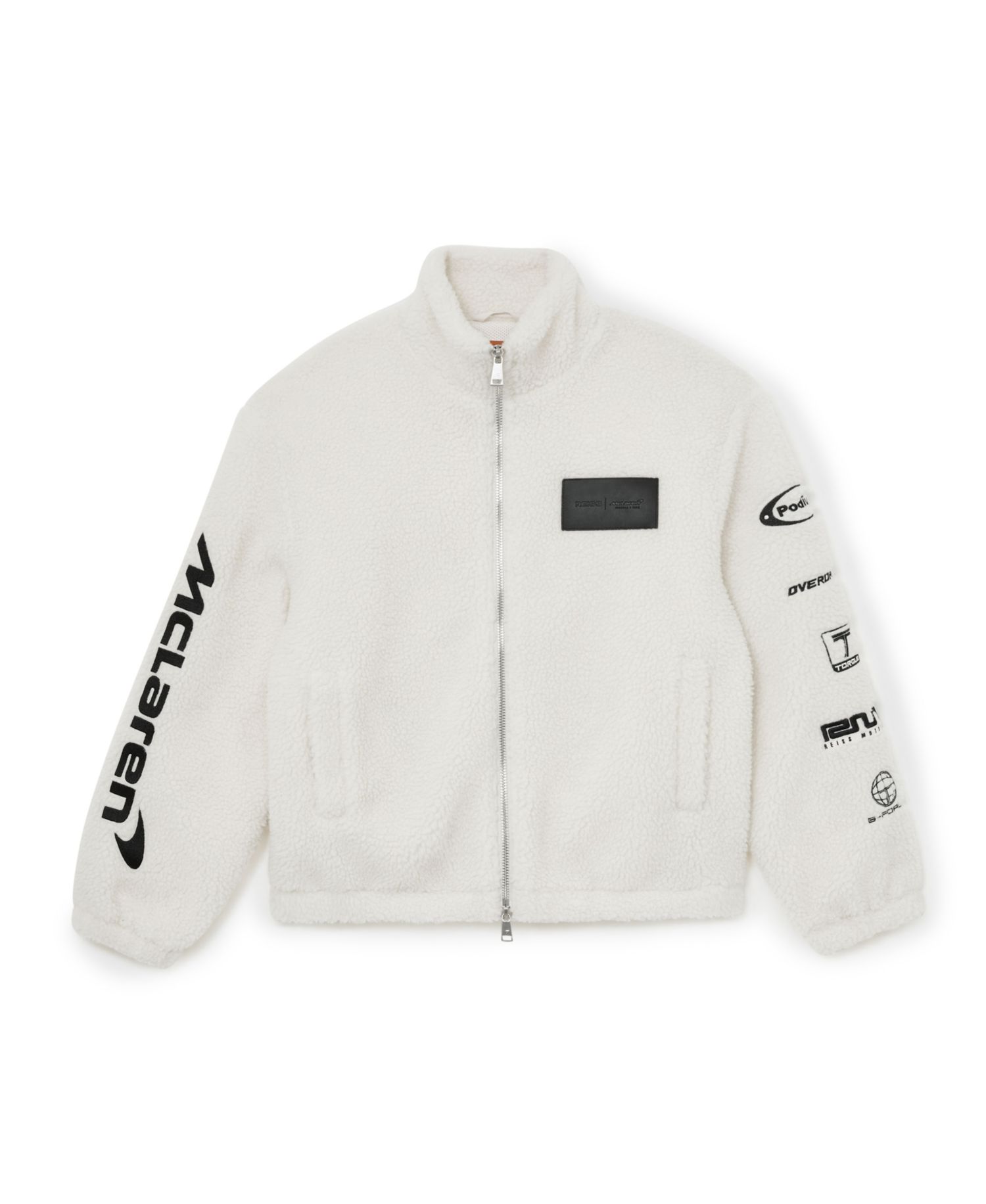 Men's Nylo Logo Embroidered Fleece Jacket