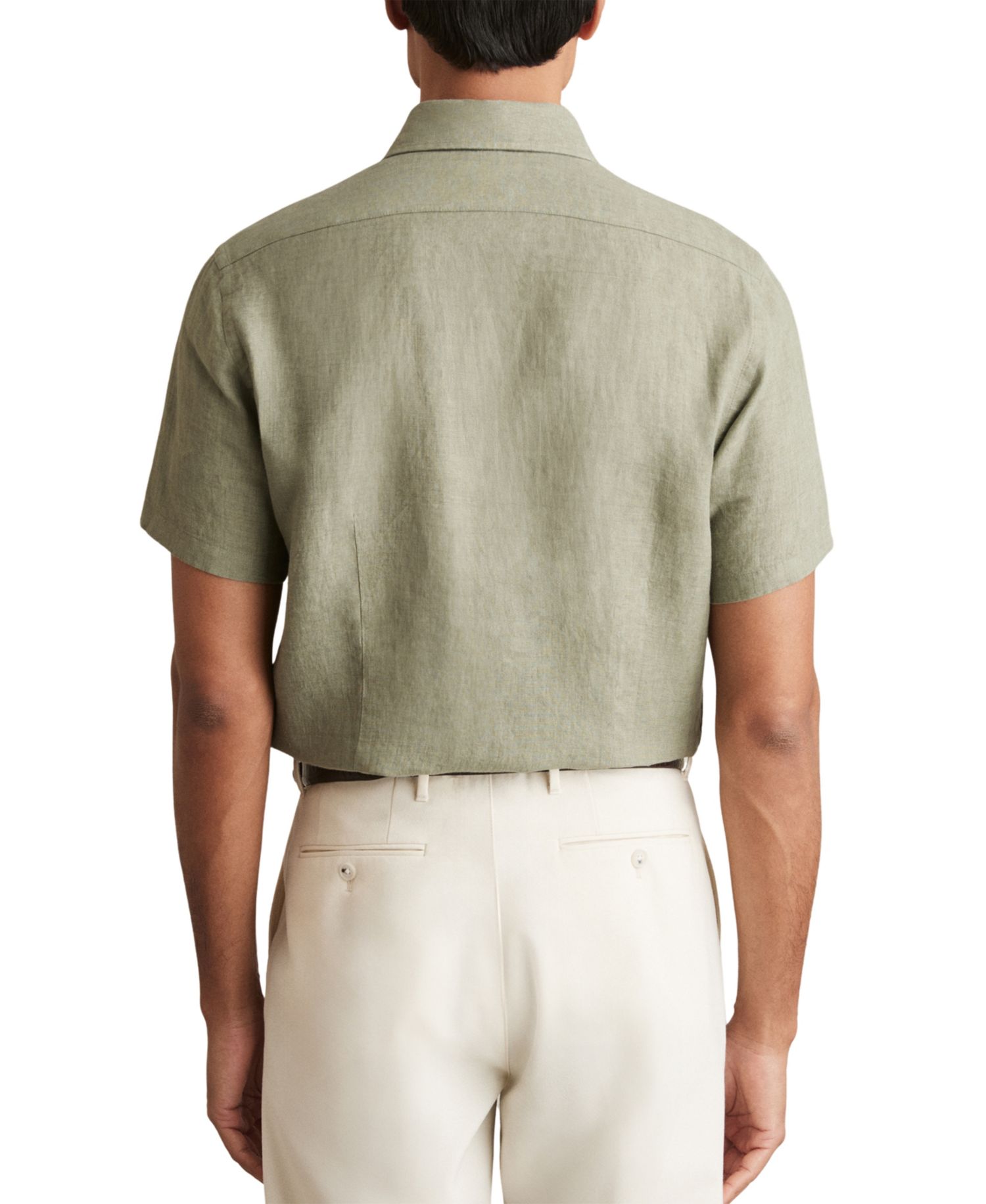 Men's Holiday Linen Shirt