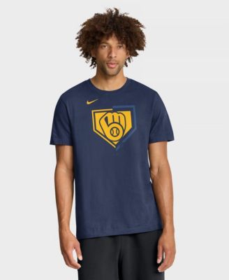 Men's Navy Milwaukee Brewers Icon T-Shirt