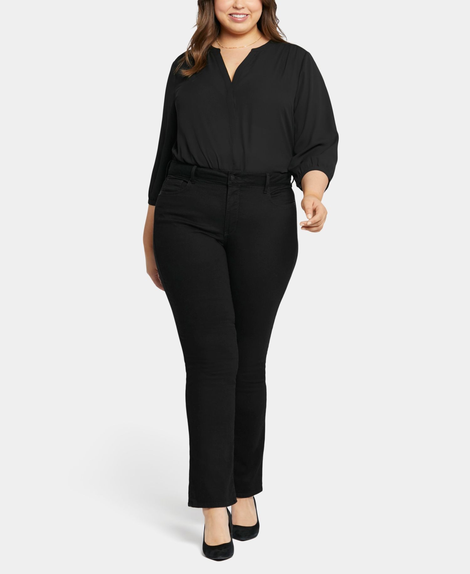 Plus Size Marilyn Straight Jeans