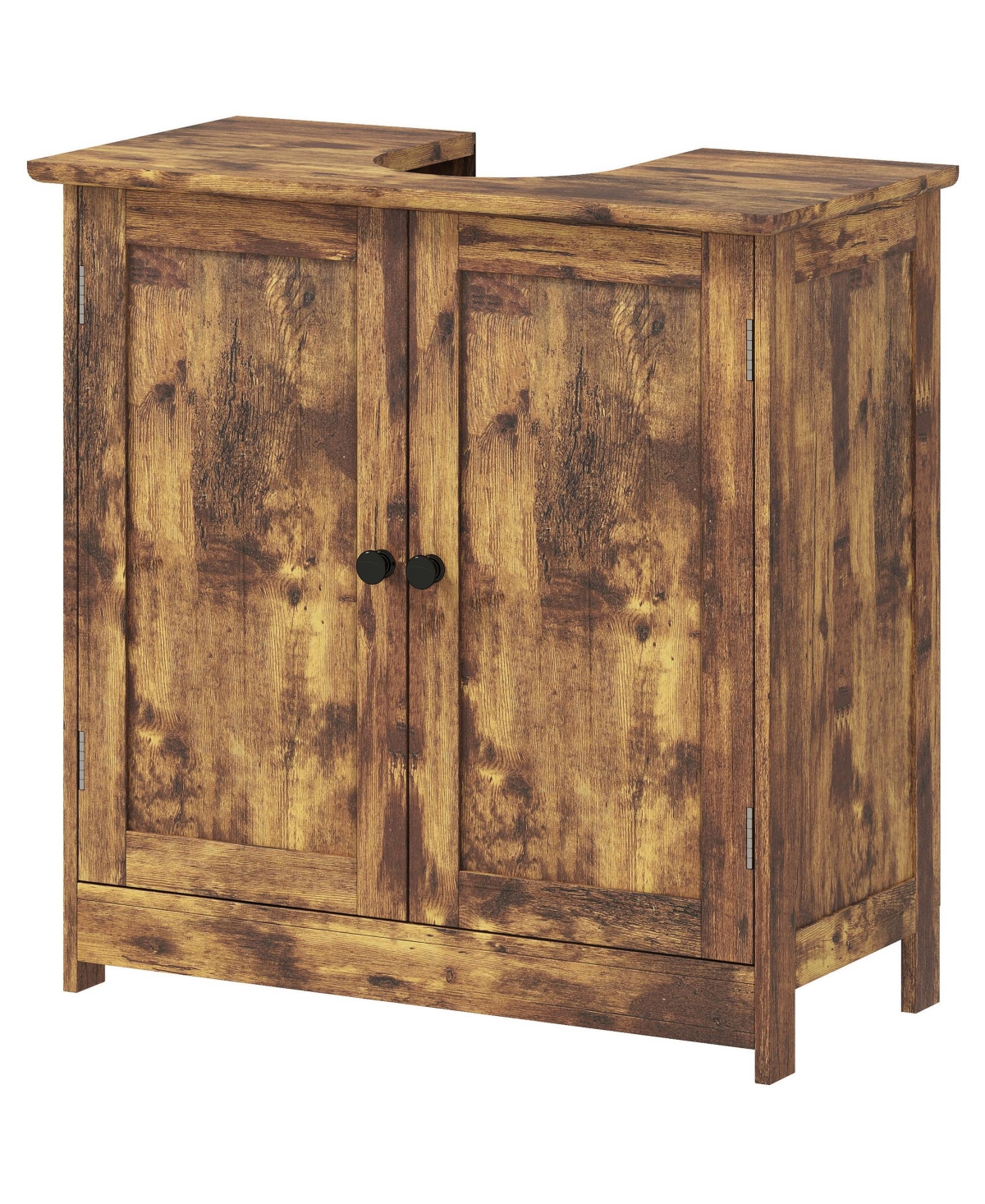Busdays Bathroom Vanity Cabinet Under Sink Cabinet with 2 Doors and Adjustable Shelf