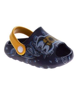 Boy's (5-10) Graphic Clogs with Heel Strap Lightweight Slip-On Casual Shoes