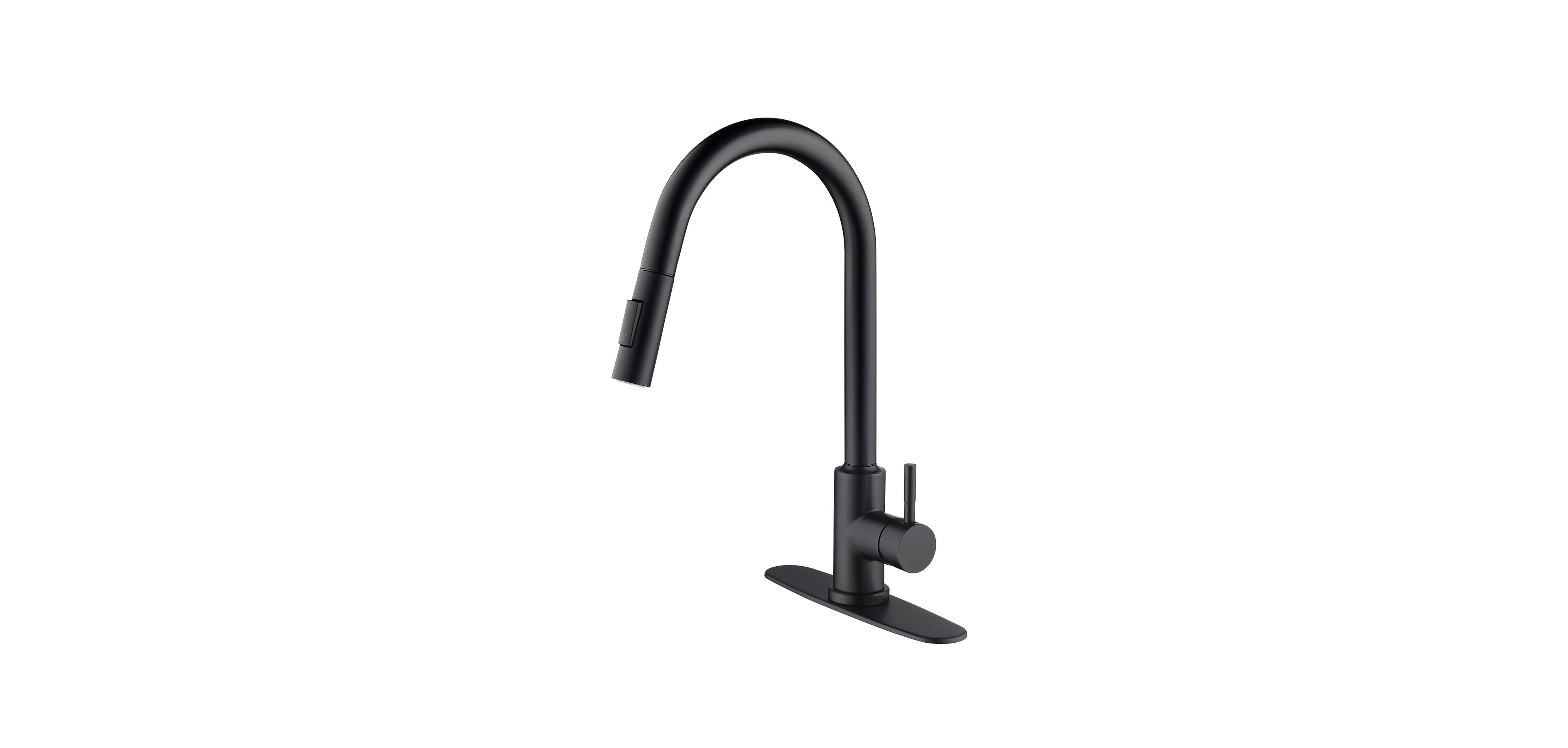 Phying Touch Kitchen Faucet with Pull Down Sprayer