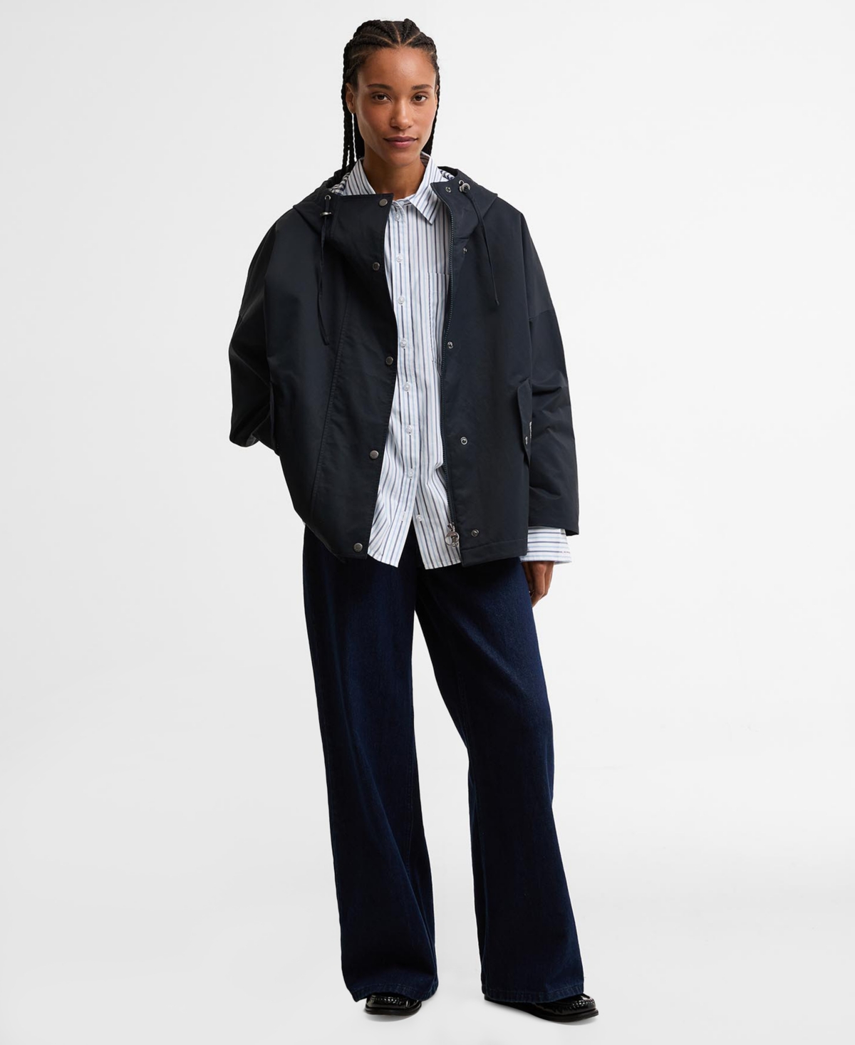 Barbour Women's Kingswood Showerproof Funnel Neck Jacket