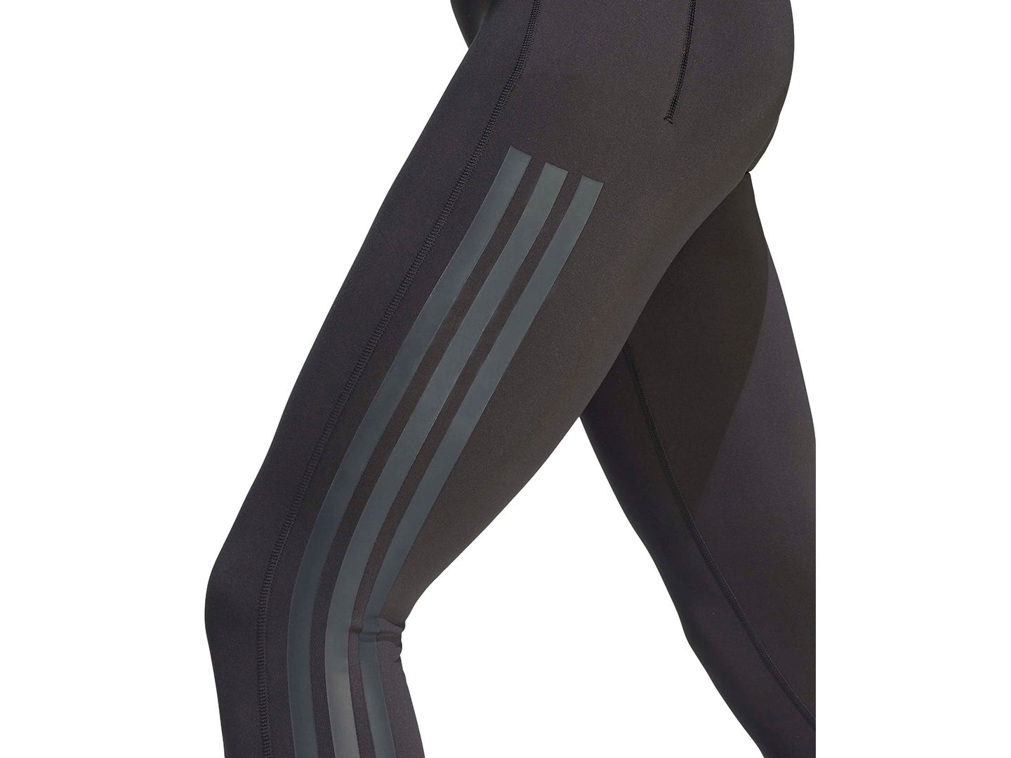 Женские леггинсы adidas Optime High-Rise Training, цвет: Чёрный — фото 4