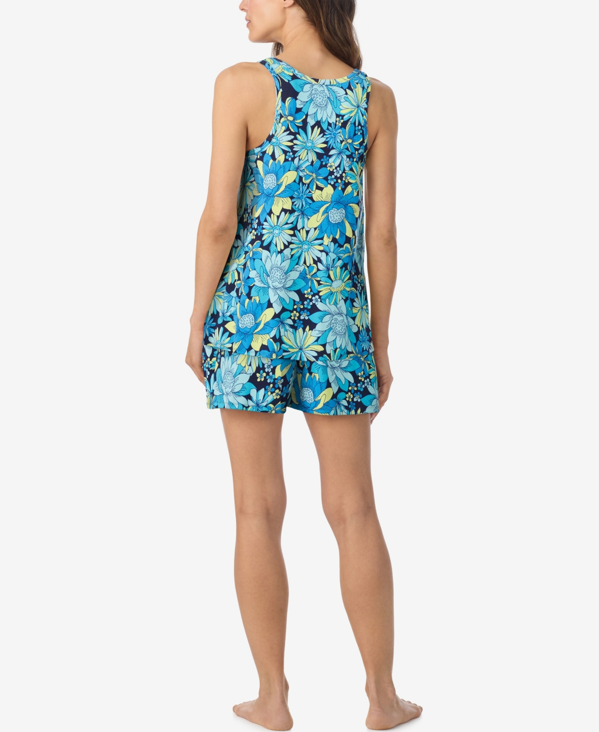 Cuddl Duds Women's Sleeveless Top & Boxer Shorts, 2-Piece Set