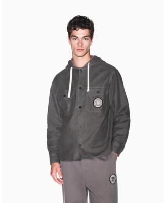Men's Crossover Hooded Jacket