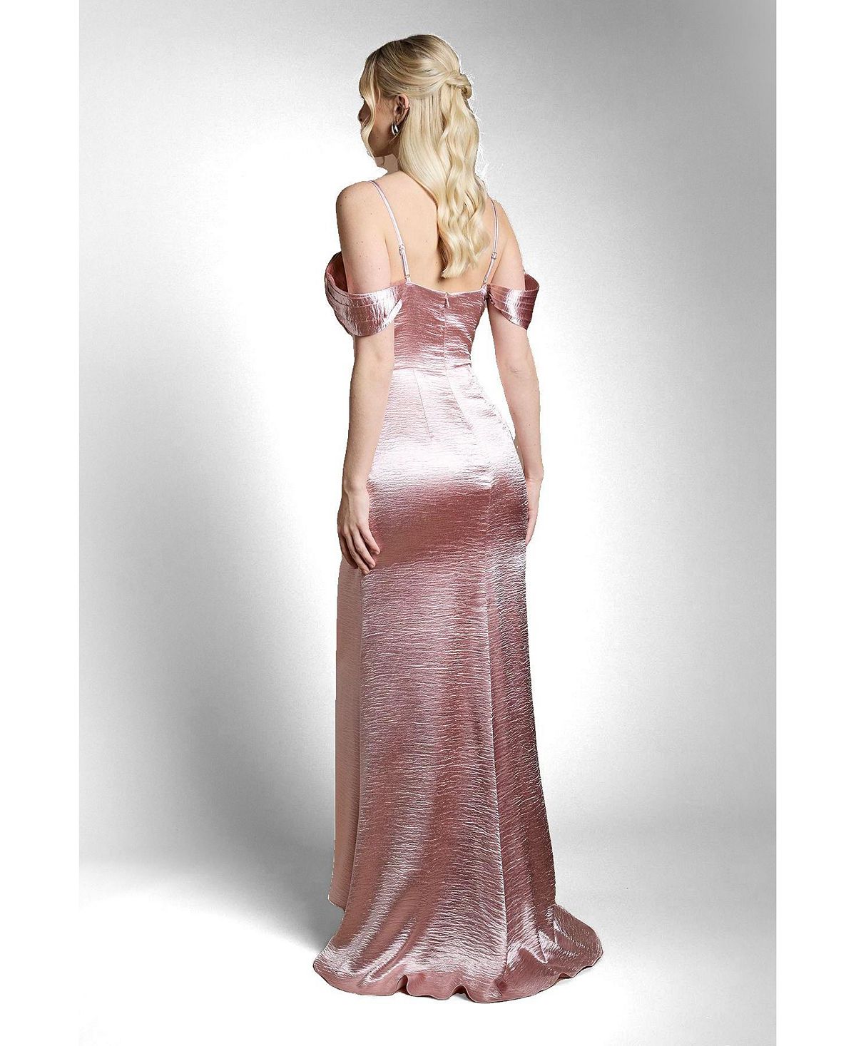 Coast Women's Cowl Neck Bridesmaid Maxi Dress view 3 — MAYCSS fashion products