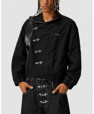 Men's Boxy Fireman Clasp Jacket
