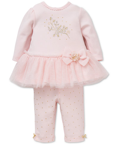 Little Me 2-Pc. Tutu Dress & Leggings Set, Baby Girls (0-24 months)