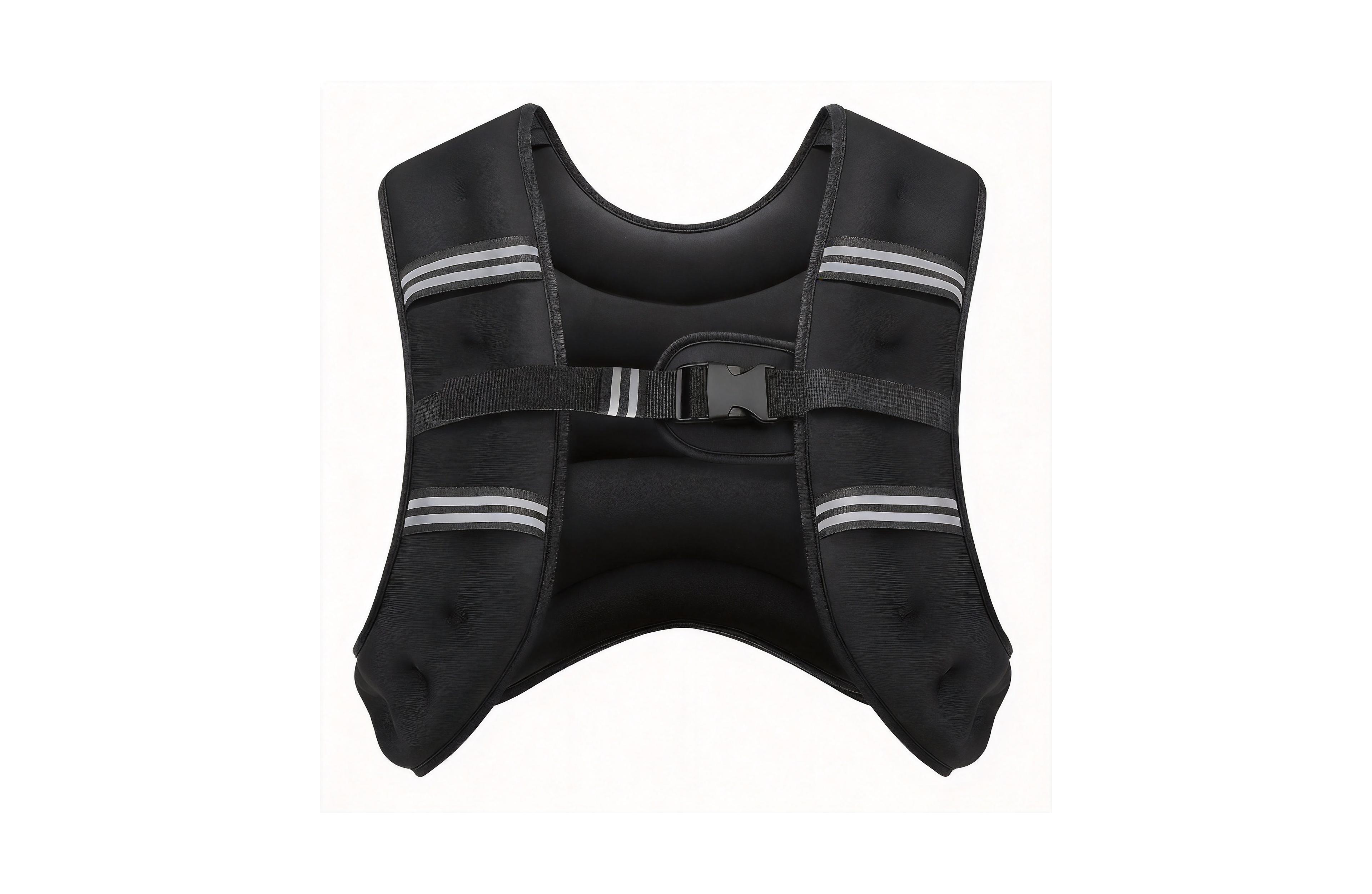 Aofar Weighted Vest Adjustable Straps Reflective Strength Training