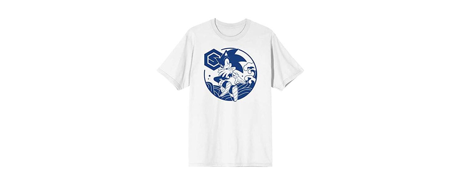 Men's Modern Character White Graphic Tee - 3XL