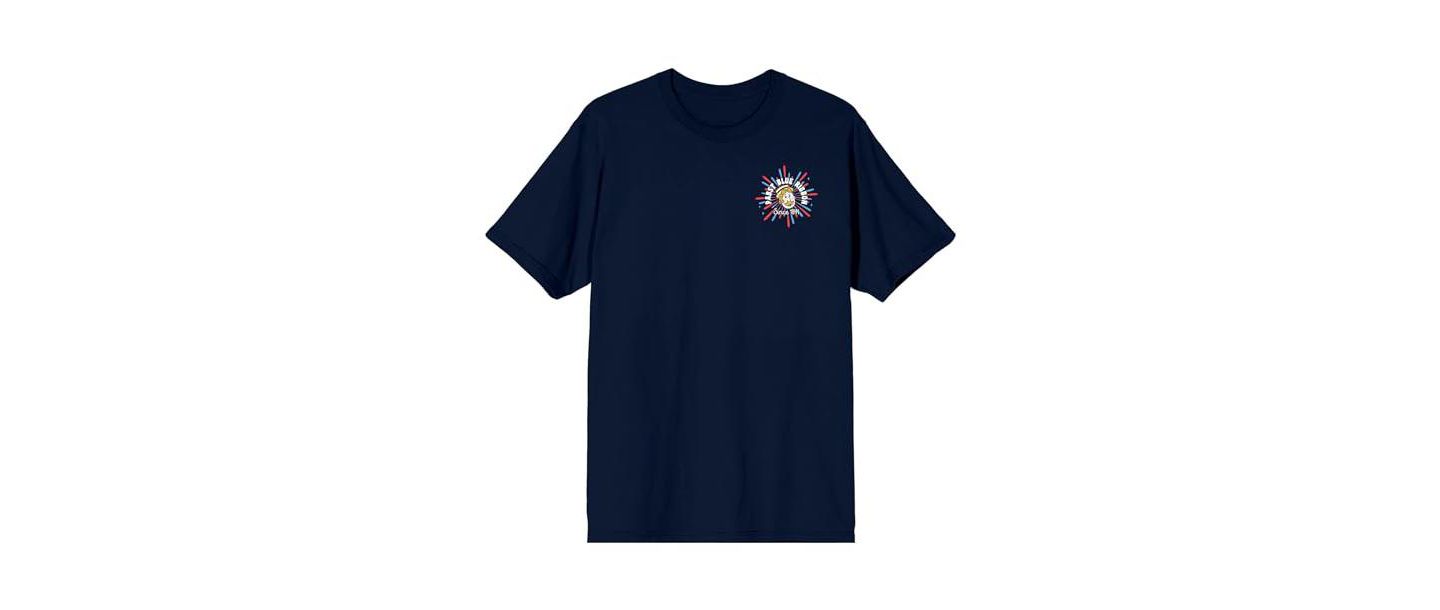 Мужская футболка Pabst Blue Ribbon Since 1844 Navy Blue Short Sleeve, цвет: Синий — фото 6