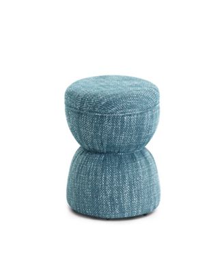 Tomlin 20" Fabric Gaming Ruched Ottoman