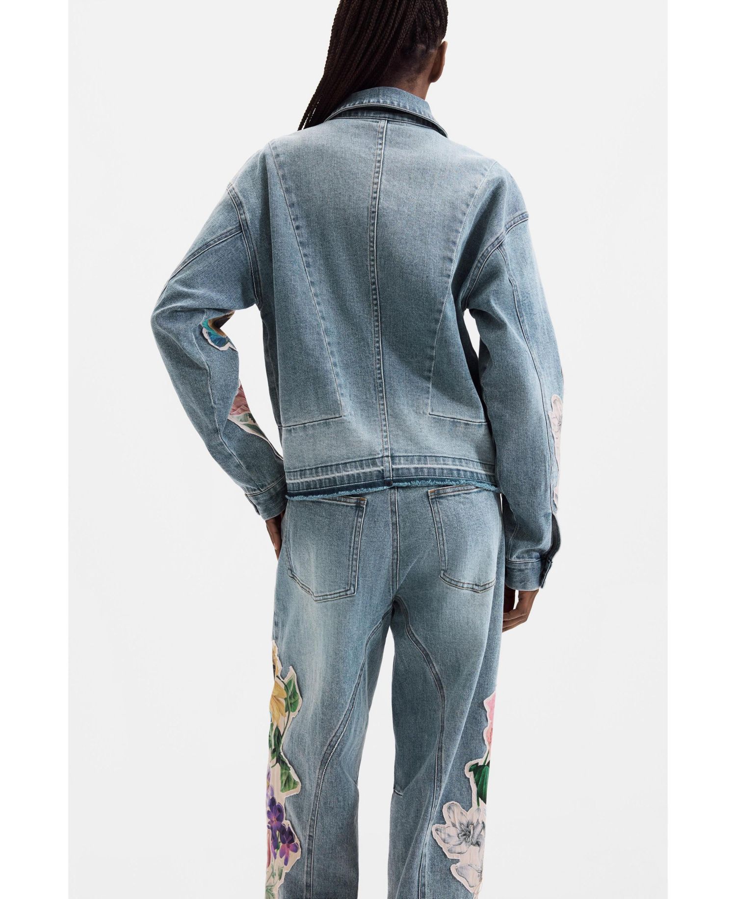 Women's Embroidered denim jacket