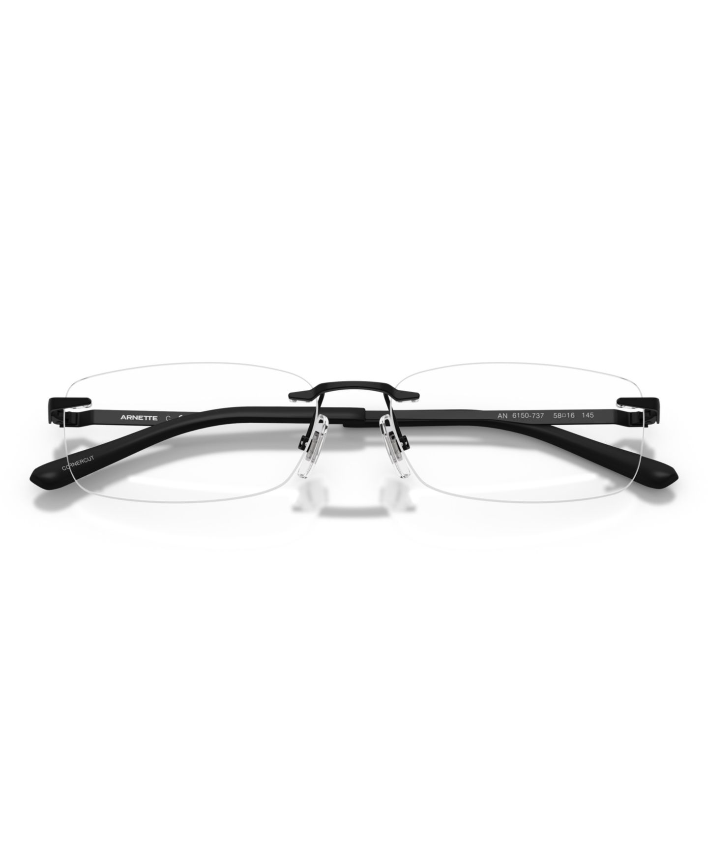 Мужские очки Arnette Cornercut Eyeglasses, AN6150, цвет: Матовый чёрный — фото 5