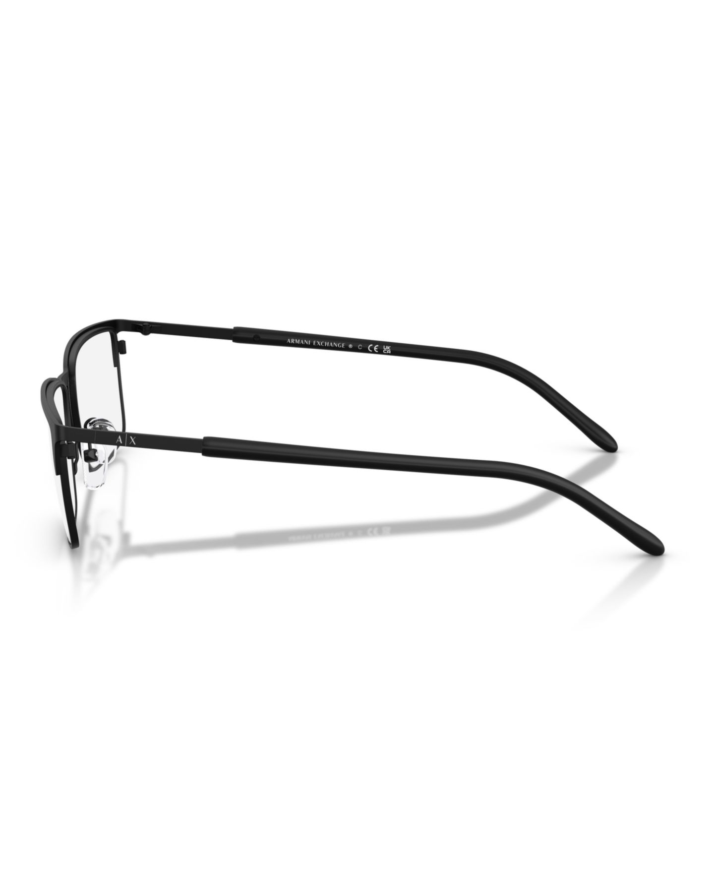 Мужские очки A|X Armani Exchange Armani Exchange Eyeglasses, AX1073, цвет: Матовый чёрный — фото 3