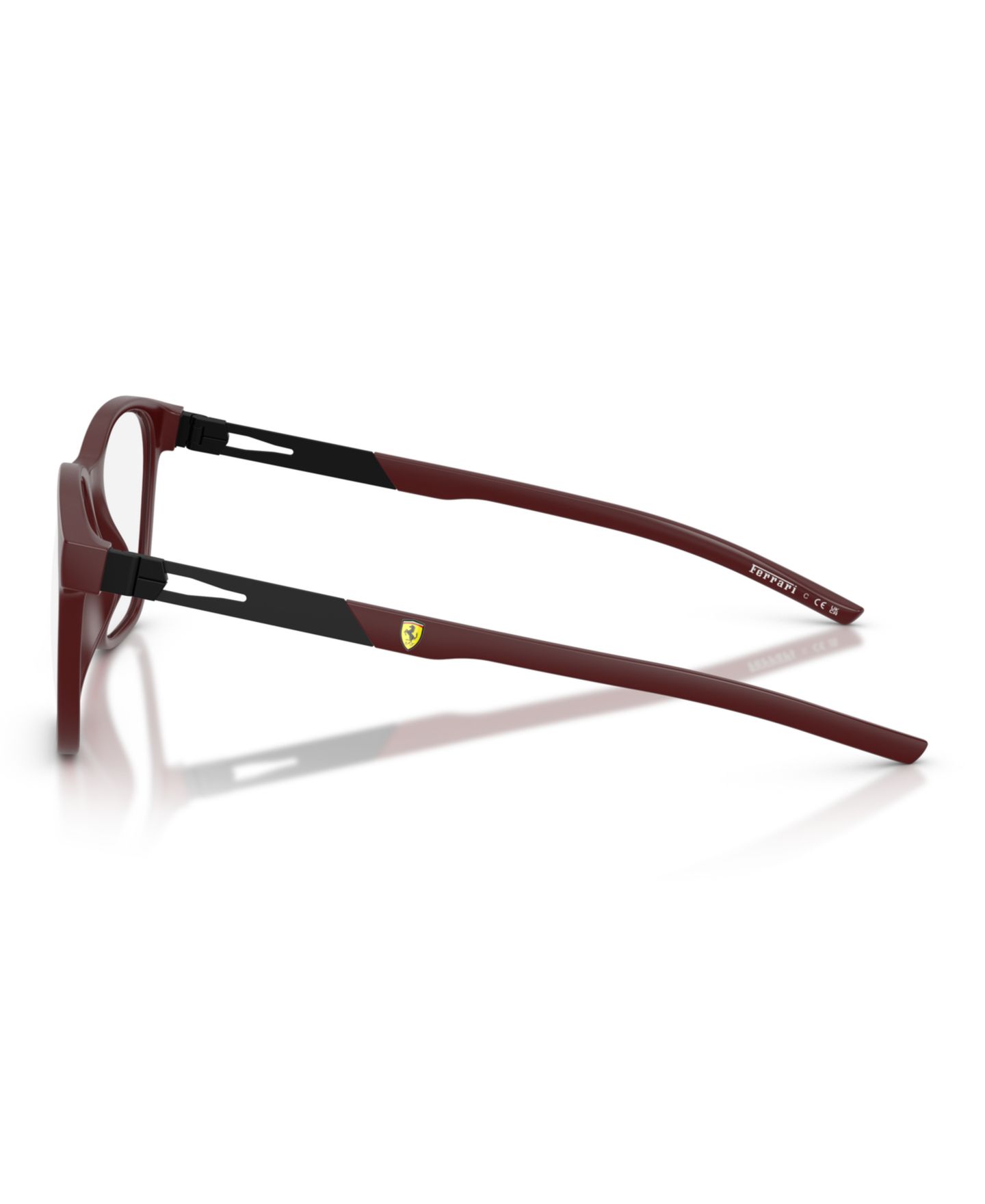 Мужские очки Scuderia Ferrari Eyeglasses, FZ8024U, цвет: Красный бордо — фото 3
