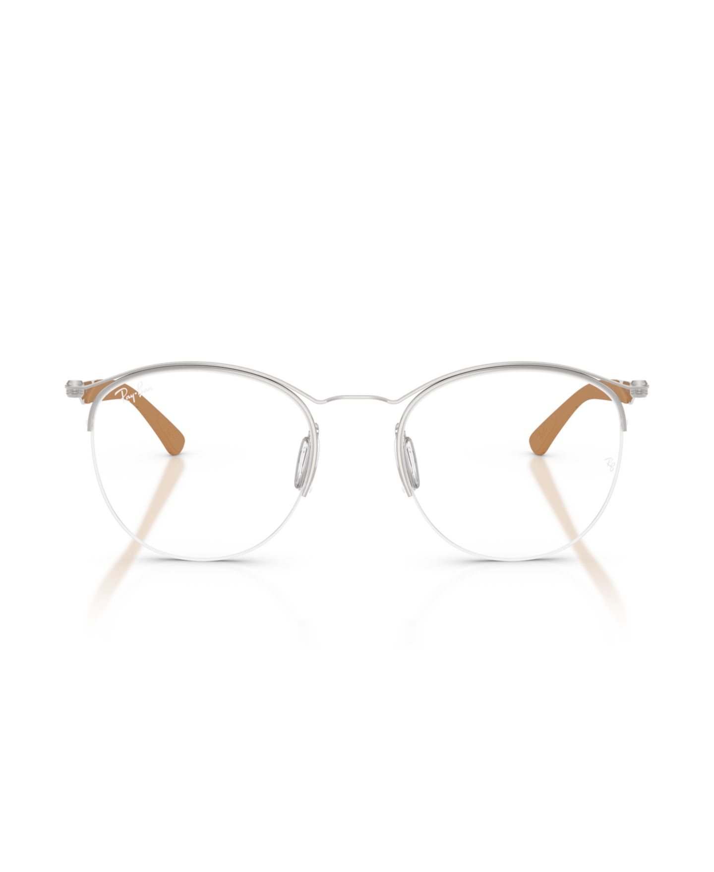 Очки Ray-Ban Unisex Eyeglasses, RB7553, цвет: Серебряный — фото 2