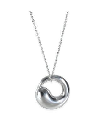 Sterling Silver  Elsa Peretti Eternal Circle Pendant