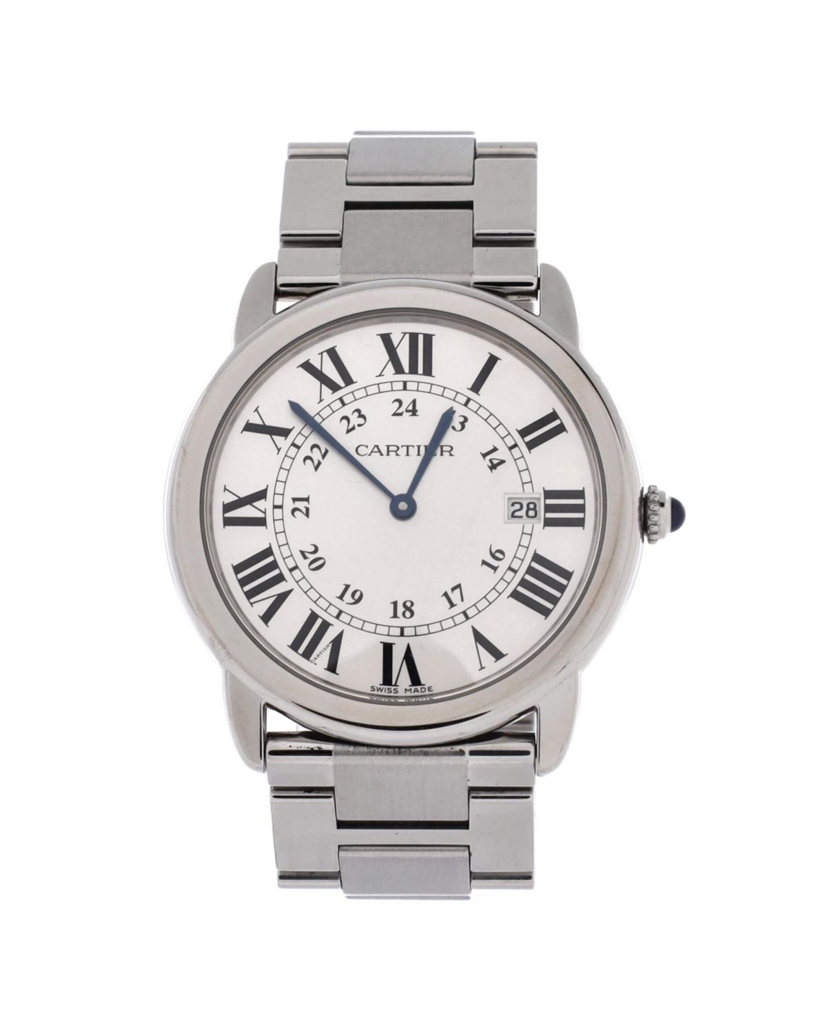 Pre-Owned Cartier Ronde Solo de Cartier Quartz Watch in Stainless Steel 36mm