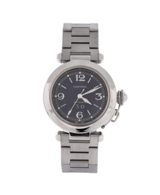 Pasha C Big Date Automatic Watch in Stainless Steel 35mm