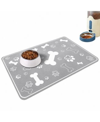 Pet Feeding Mat Diatom Mud Quick Absorbent Non-Slip Easy Clean Dog Cat Bowl Placemat