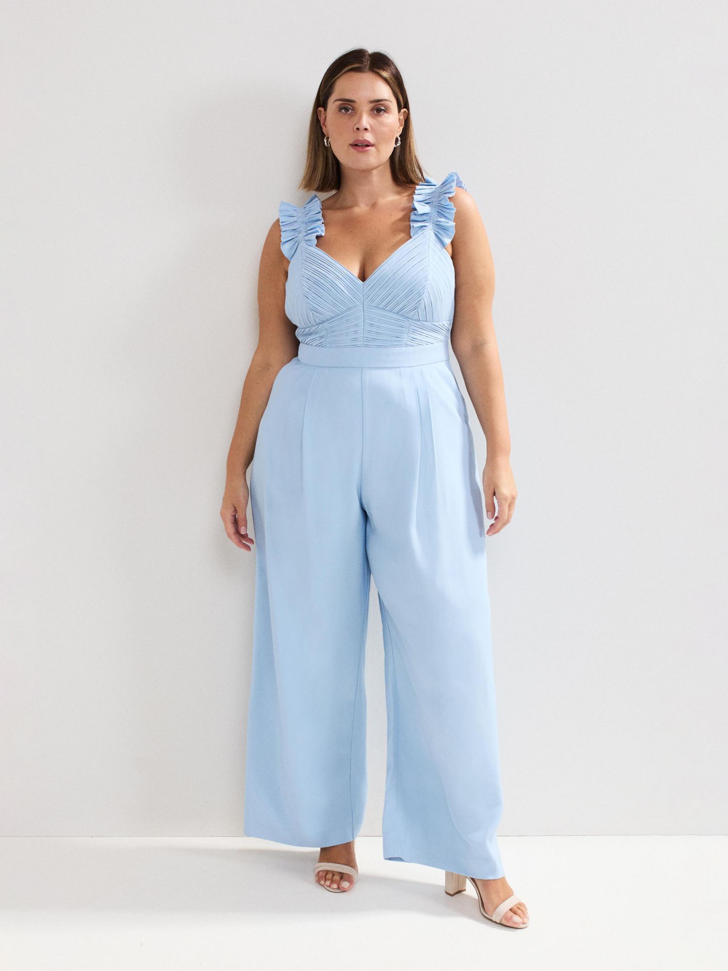 Women's Moira Ruffle Sleeve Jumpsuit