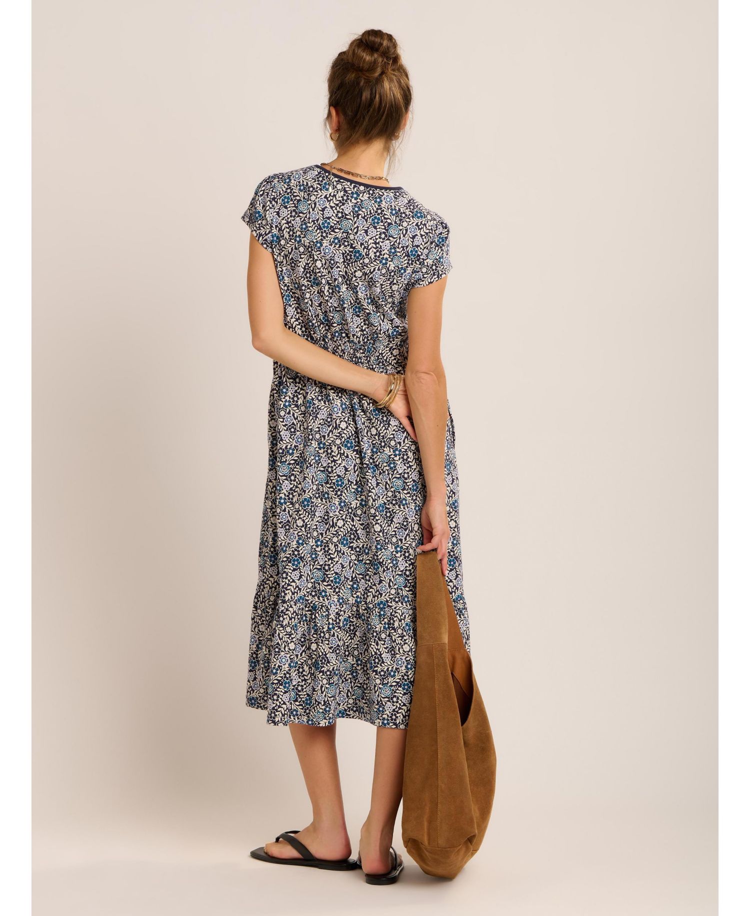 Women's Lucia Tiered Midi Dress