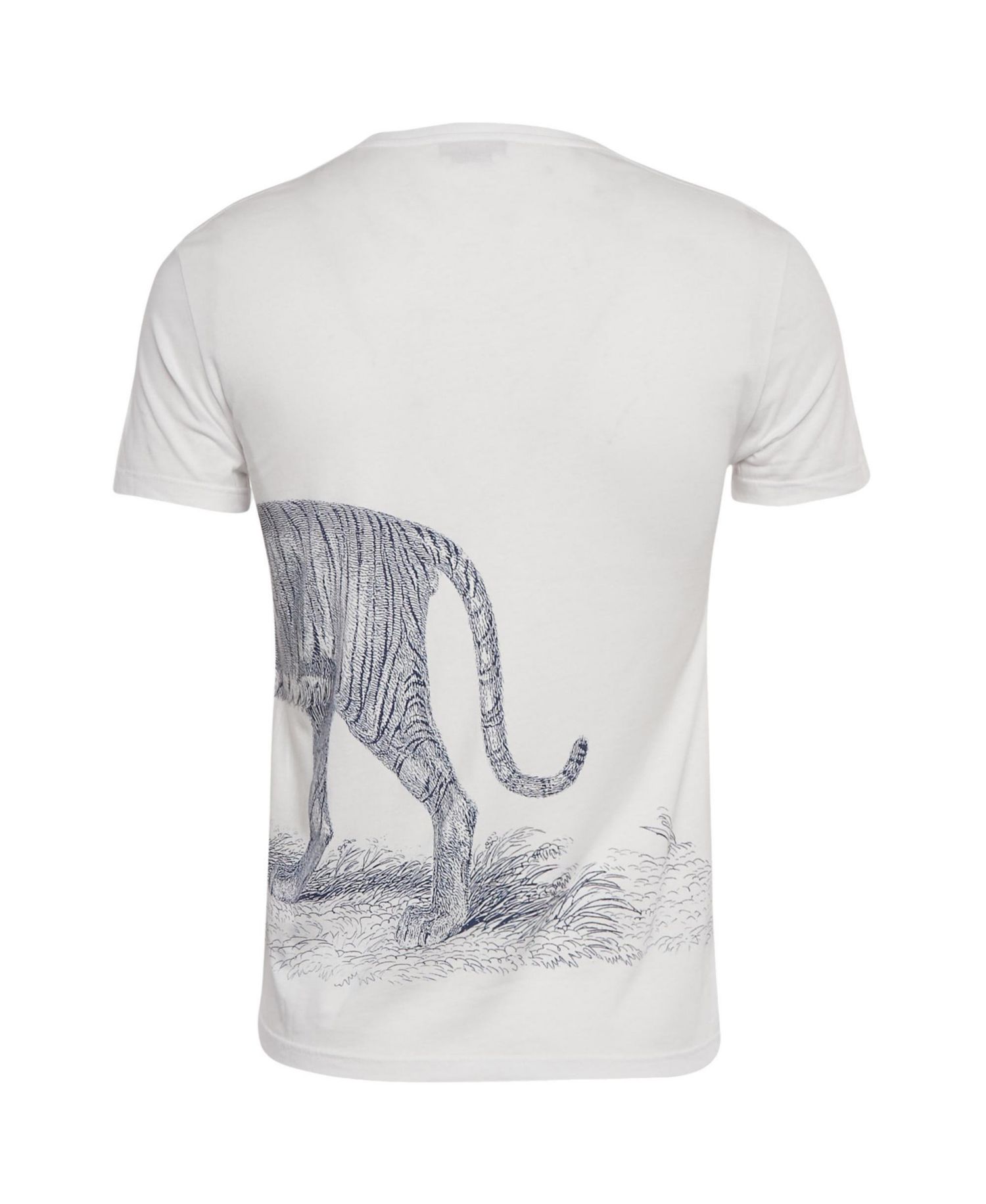 Men's Skull Print Jersey T-Shirt