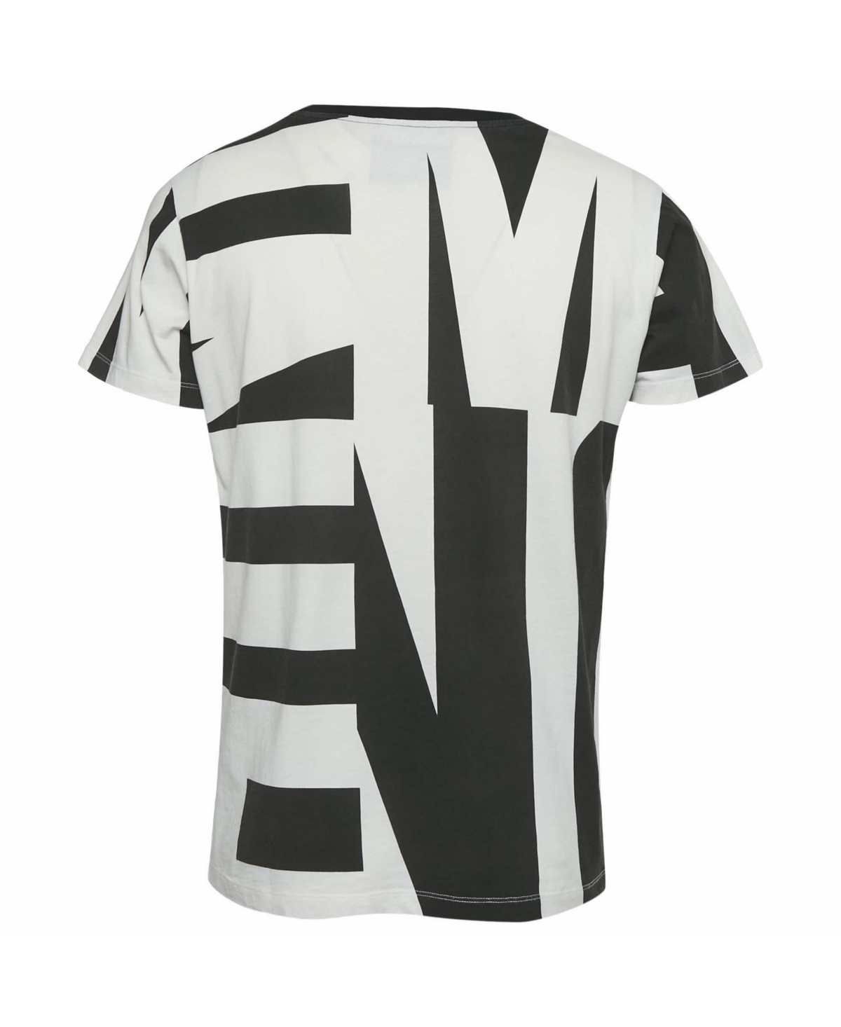 Pre-Owned Moschino Men's All Over Logo Print Cotton T-Shirt