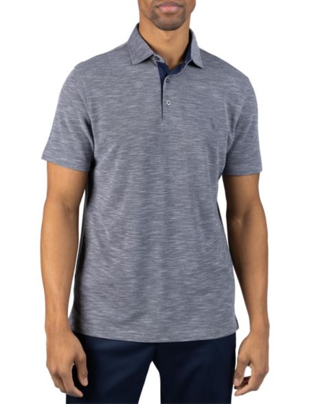 Мужское поло Tailorbyrd Slub Pique Polo, цвет: Галечный серый
