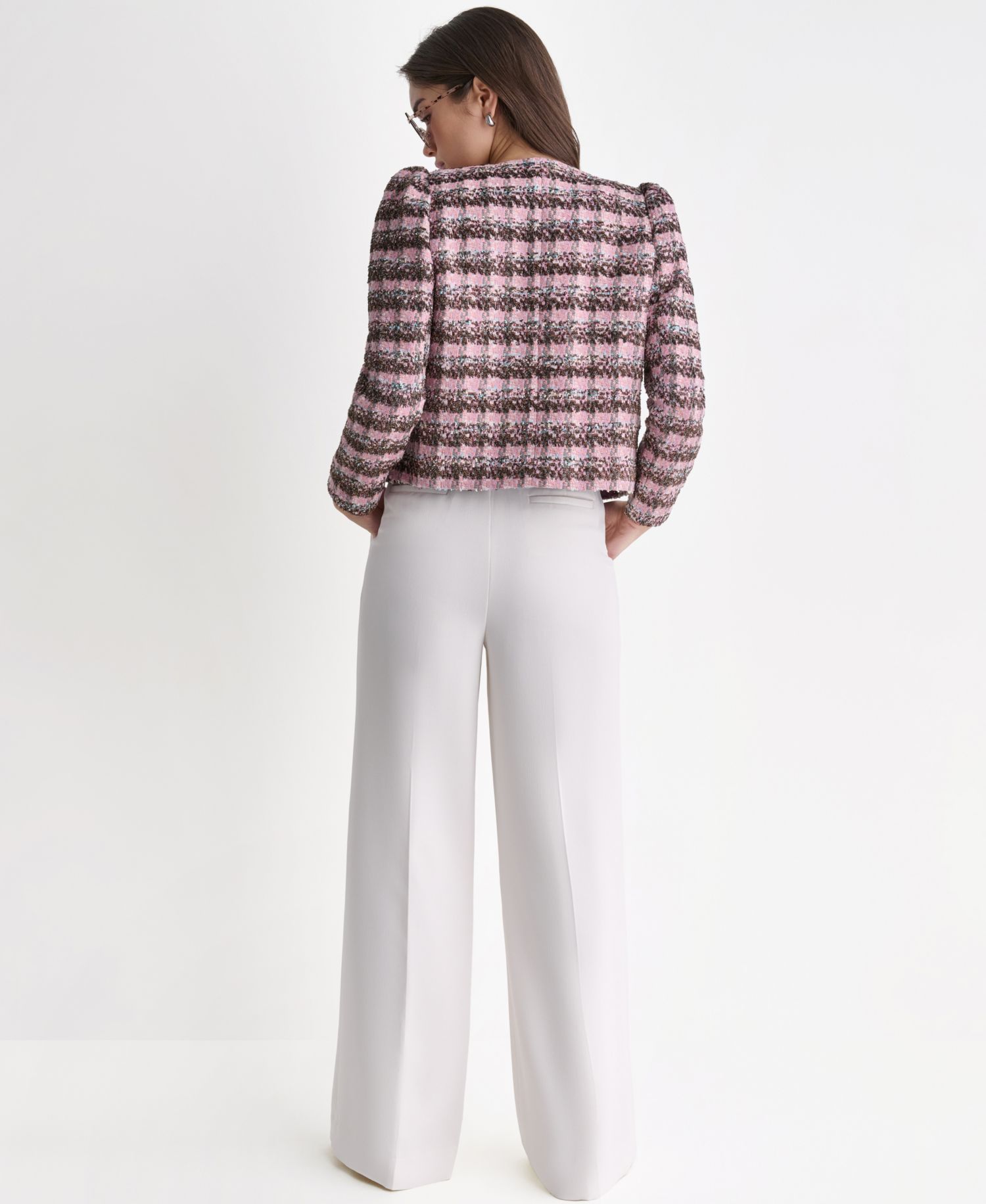 Women's Novelty Open-Front Blazer