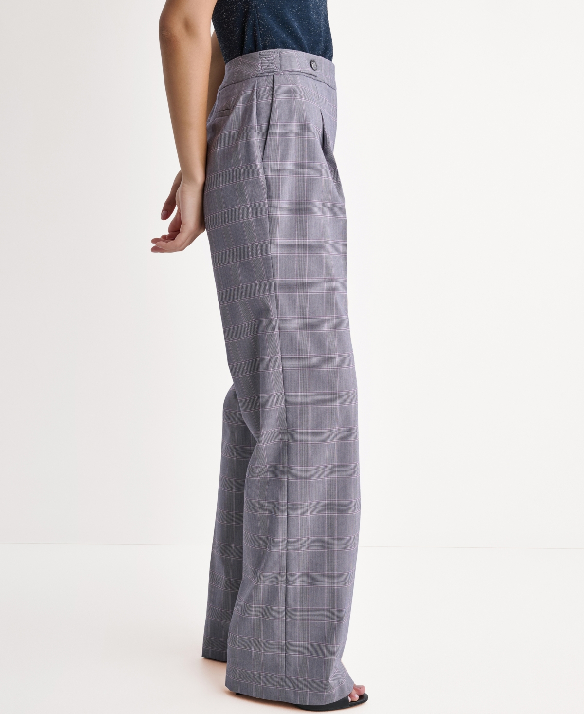 Bcbg Women's Pleated Wide-Leg Pants