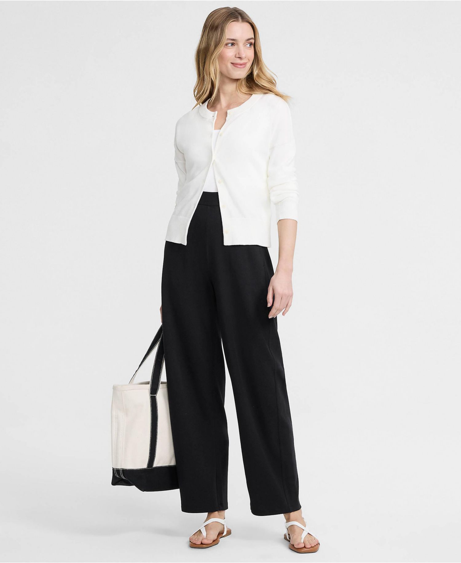 Women's Sport Knit High Rise Barrel Ankle Pants