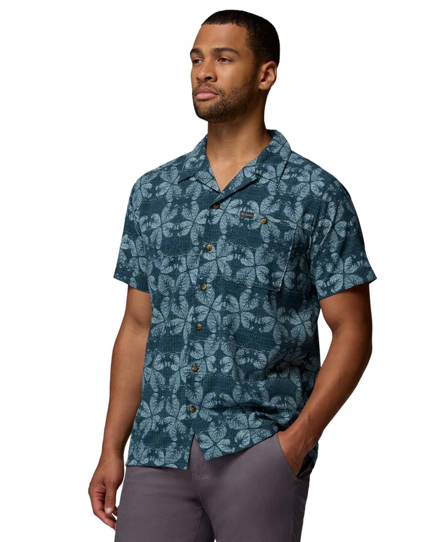 Men's Utilizer Printed Camp Shirt