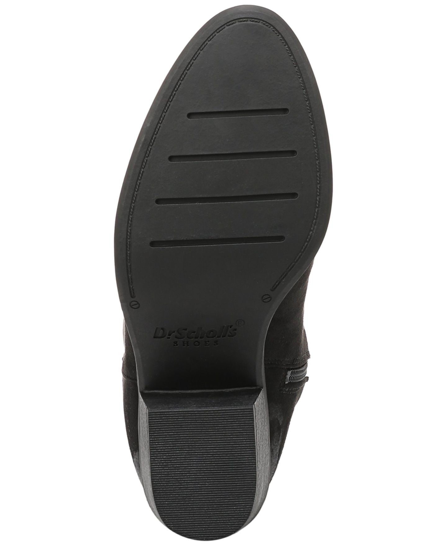 Женские ботинки Dr. Scholl's Calista Wide-Calf Zipper Tall, цвет: Чёрный — фото 5
