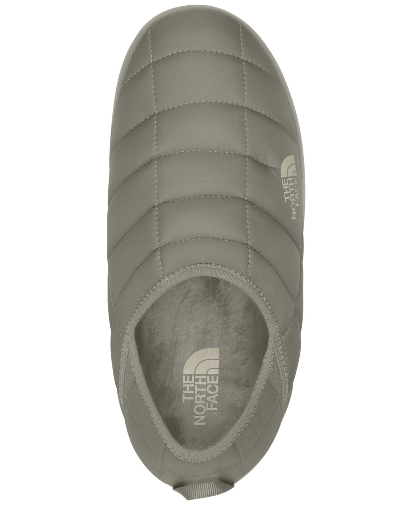 Мужские сабо The North Face Traction Mules Lightweight Fleece-Lined, цвет: Серо-бежевый — фото 3