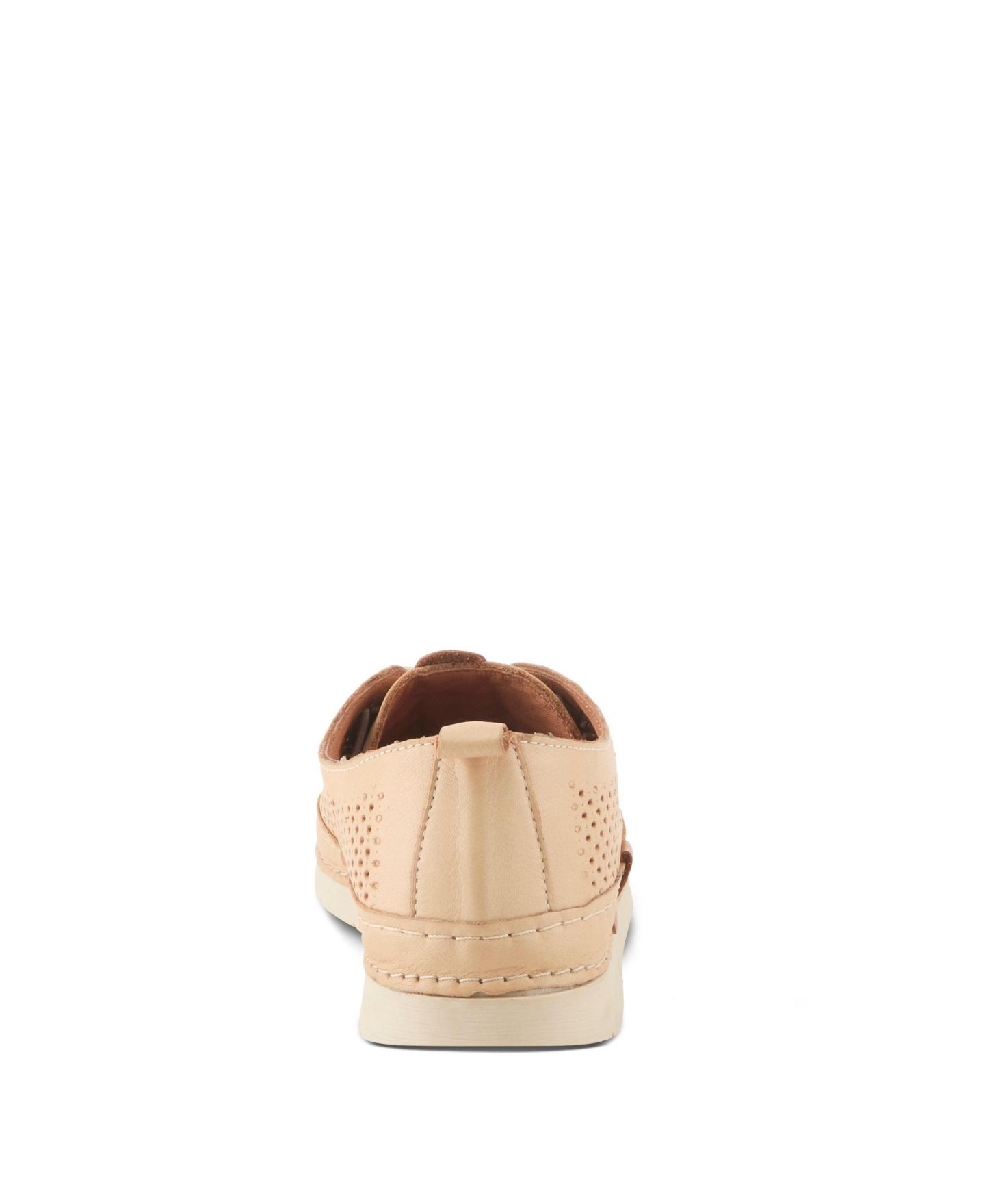 Женские кроссовки Spring Step Breen Slip-On Sneakers with Perforated Leather, цвет: Бежевый — фото 3