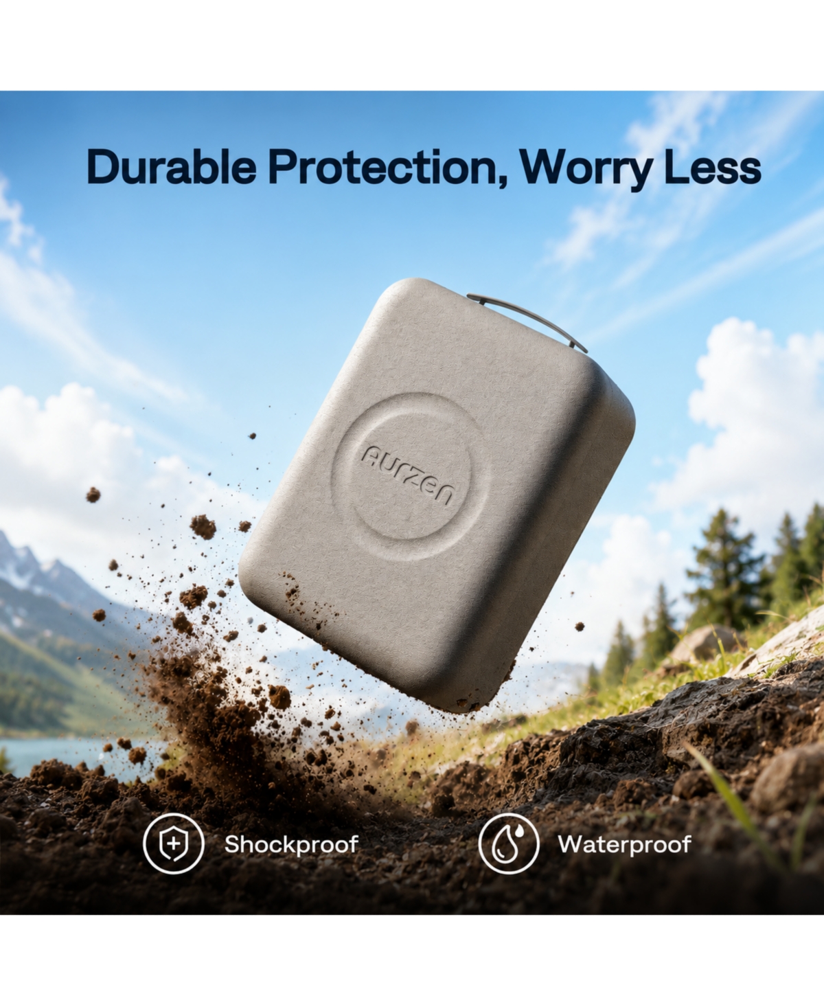 Aurzen Portable Carrying Case, All-in-One Foam Epp Travel Case, Waterproof, Sturdy and Protective for Easy Travel