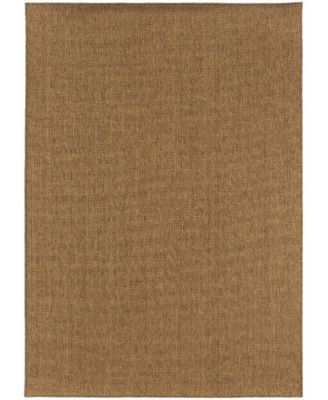 Karavia 2061N Tan 3'7" x 5'6" Outdoor Area Rug