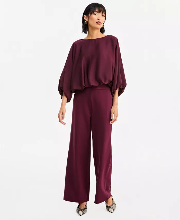 Women's Wide-Leg Ponte Pants - thumbnail 2